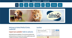 Desktop Screenshot of animalmedicalcenterfla.com